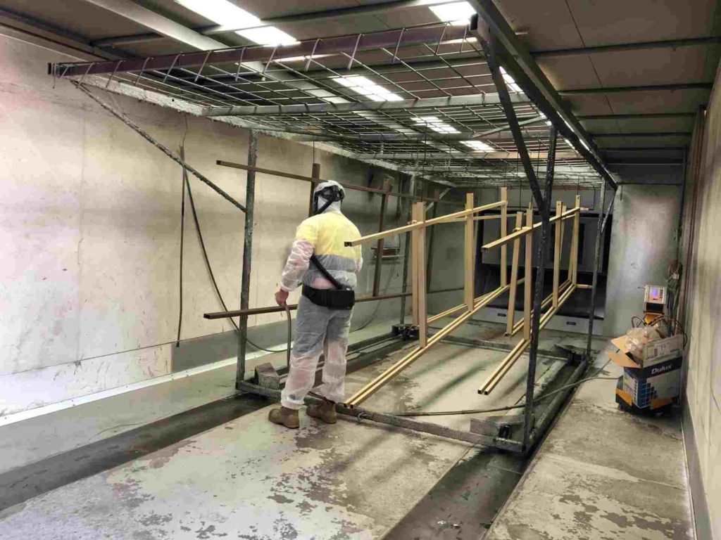 Powder Coating Plant and Recent Upgrades Spray Booth Southport Powder Coating 2 1024x768 - Powder Coating Plant and Recent Upgrades